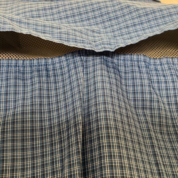 EX FFICIO BLUE COLLARED SHIRT WITH AIR VENTS SIZE MEDIUM - Picture 8 of 8